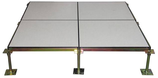600mm anti-static steel cementitious raised floor panel